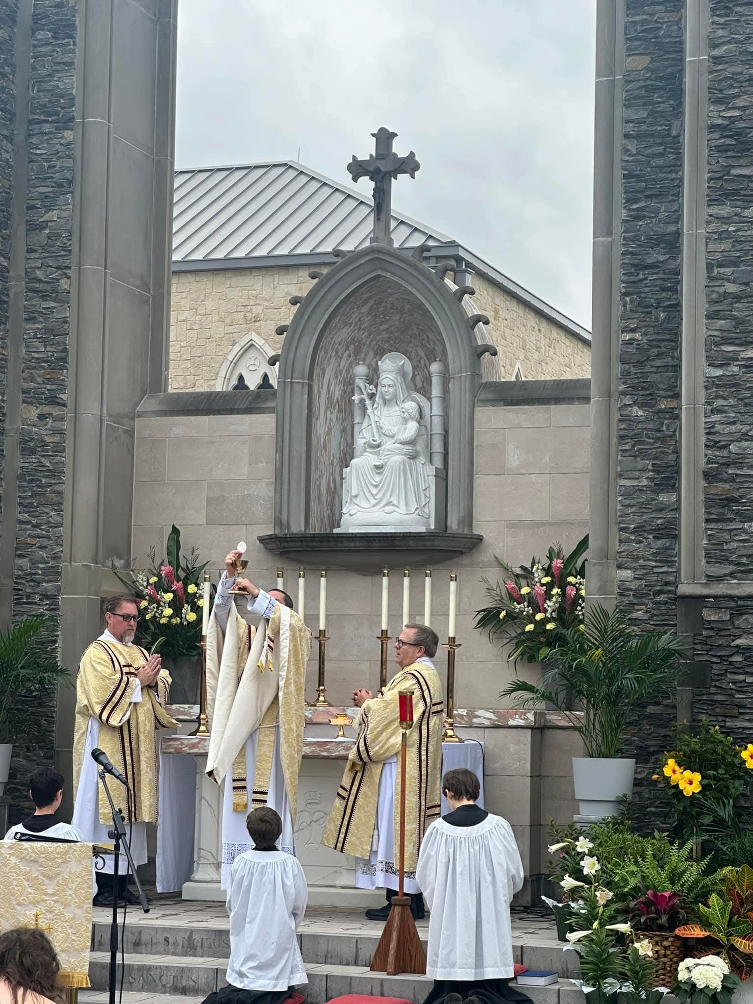 Easter Sunday 2024 at the Shine of Our Lady of Walsingham